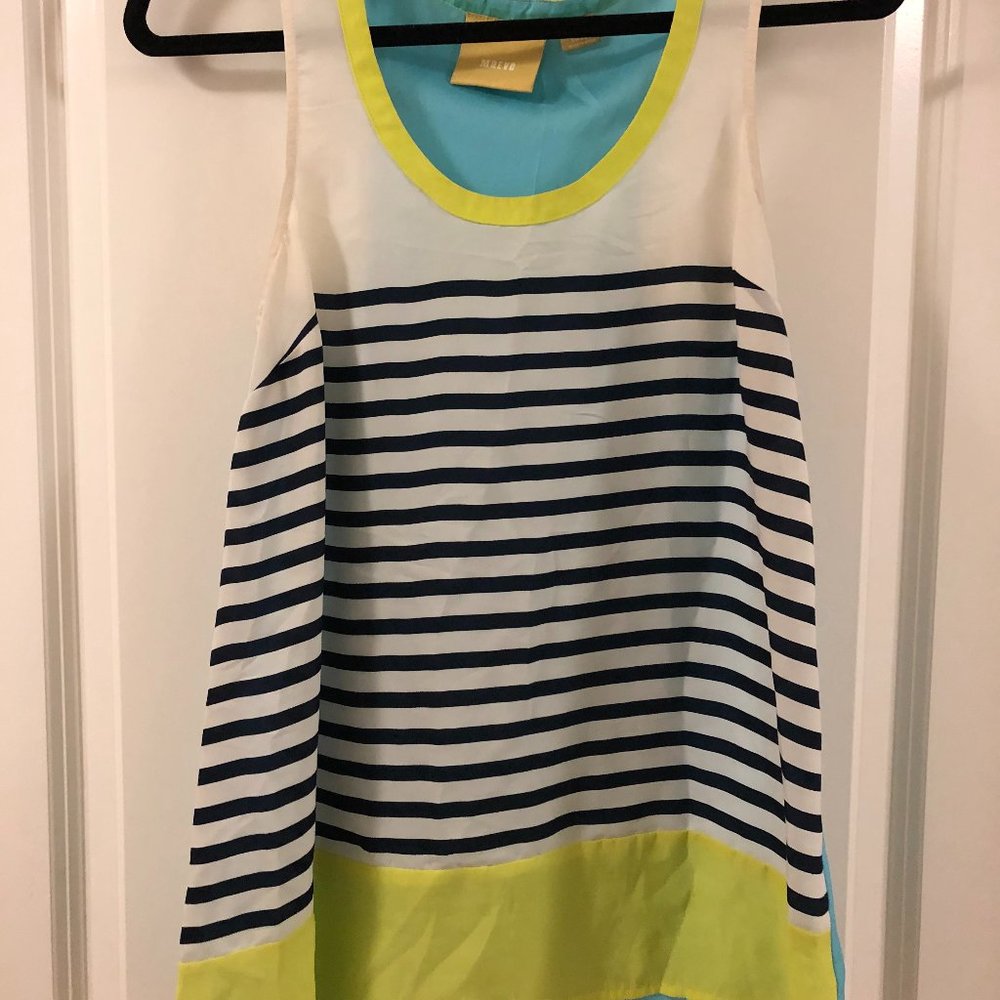 Anthropologie Maeve Silk Tank Top